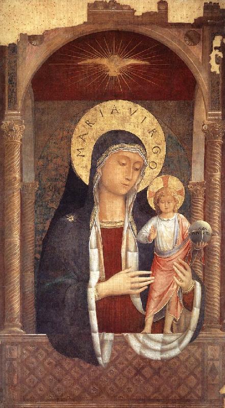 GOZZOLI, Benozzo Madonna and Child Giving Blessings dg Germany oil painting art